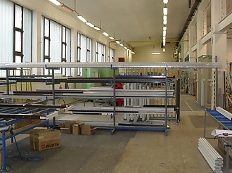 Výrobní hala na plastová okna – Hodonín